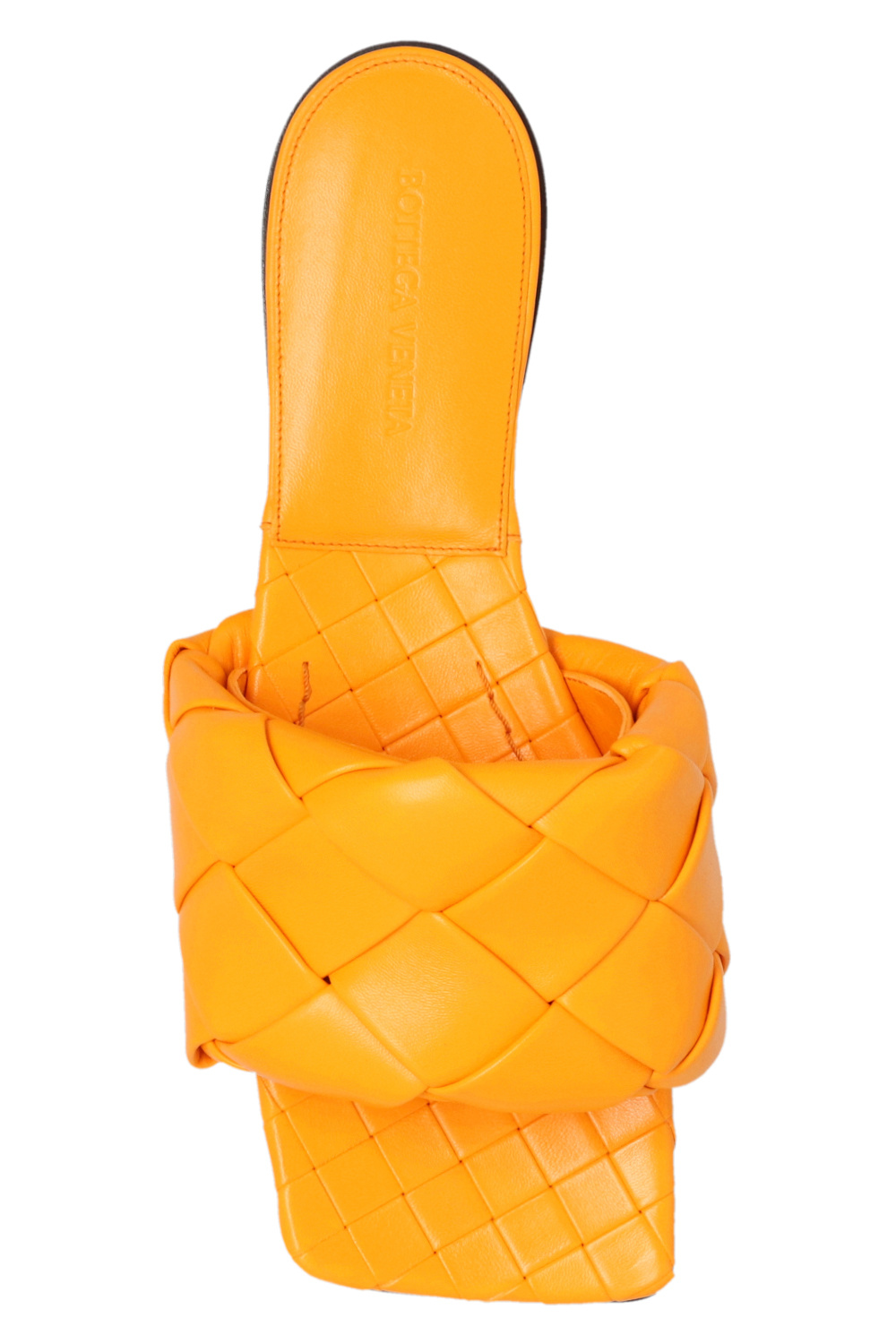 セール関税込★BottegaVenata★ラバー底 LIDOミュール♪10cm Bottega Veneta Slide Sandal, Size 38. 5 EU